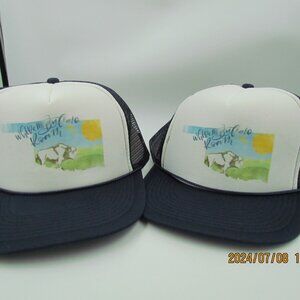 2 NOS Snapback hats. "Where the Buffalo Roam"